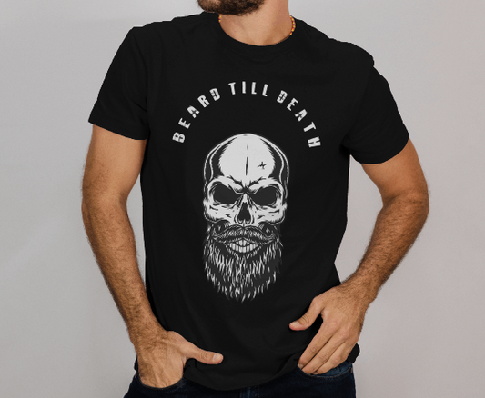 Beard Till Death - Unisex Classic Crew T-Shirt