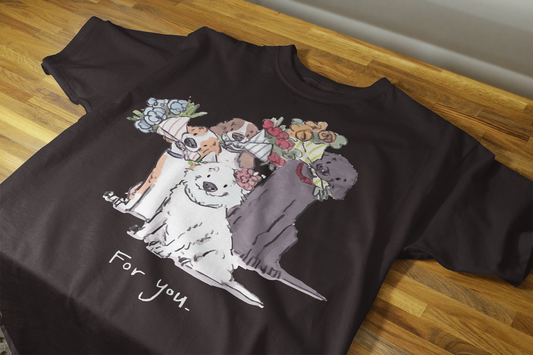 For You - Dog Lovers Unisex Classic Crew T-Shirt