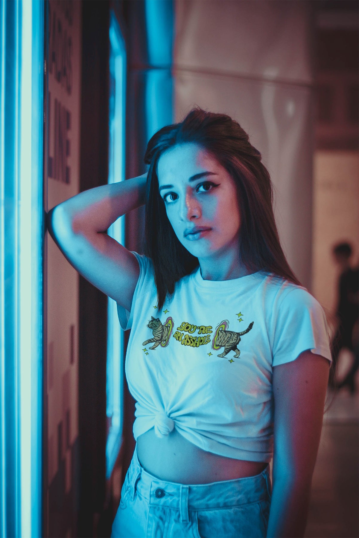 🐾 YOU'RE AN ASSHOLE – Cat Lover T-Shirt